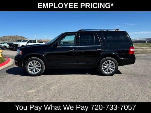 Shadow Black 2017 Ford Expedition Limited