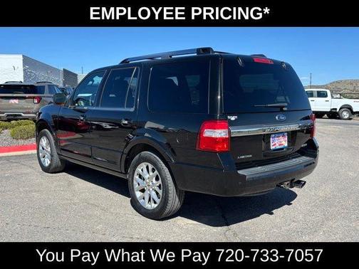 Shadow Black 2017 Ford Expedition Limited