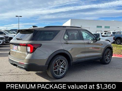 Gray 2026 Ford Explorer ST-Line