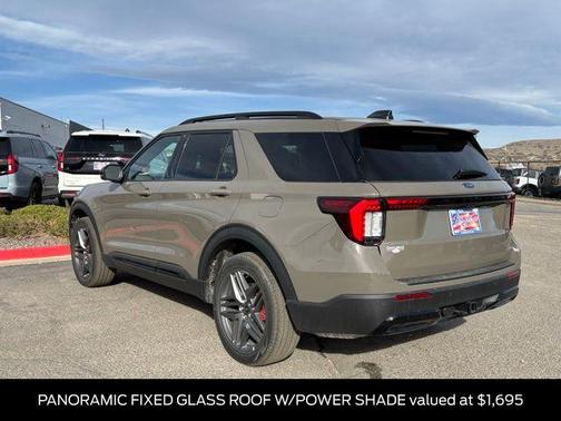 Gray 2026 Ford Explorer ST-Line