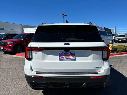 White 2026 Ford Explorer ST-Line