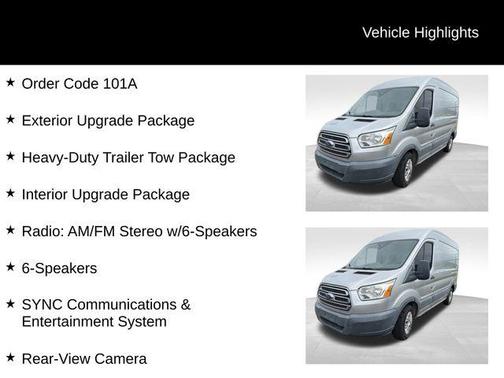 Ingot Silver 2015 Ford Transit-150 Base