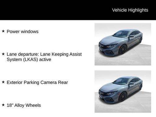 Sonic Gray Pearl 2021 Honda Civic Sport