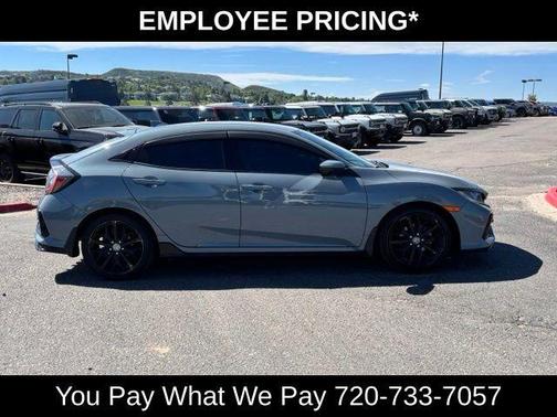 Sonic Gray Pearl 2021 Honda Civic Sport
