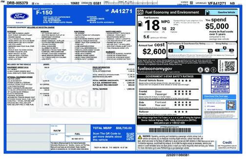Oxford White 2027 Ford F-150 XLT