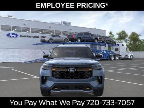 Vapor Blue Metallic 2026 Ford Explorer Tremor