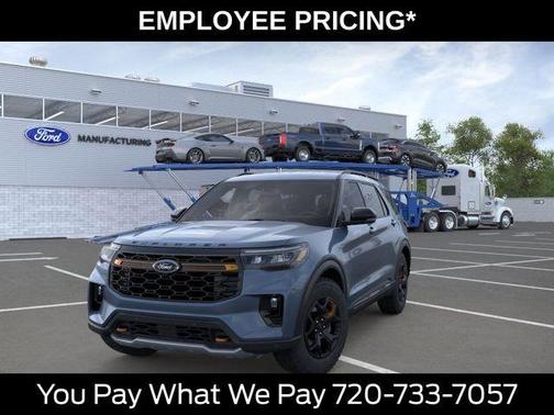 Vapor Blue Metallic 2026 Ford Explorer Tremor