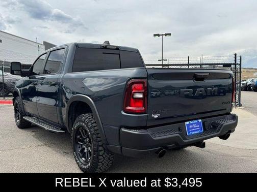 Blue Metallic 2025 RAM 1500 Rebel