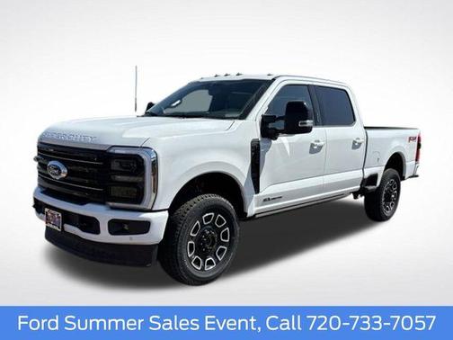 Star White 2026 Ford F-350 Platinum