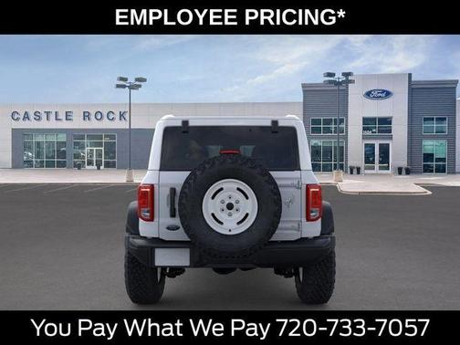 White 2026 Ford Bronco Heritage Edition