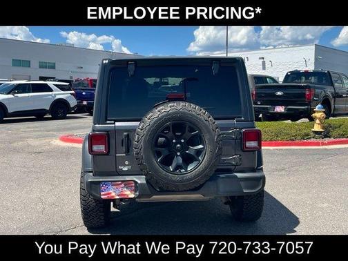Granite Crystal Clearcoat Metallic 2018 Jeep Wrangler Unlimited Sport