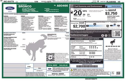 2024 Ford Bronco BIG BEND