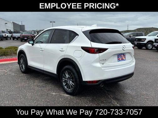 Snowflake White Pearl Mica 2019 Mazda CX-5 Touring