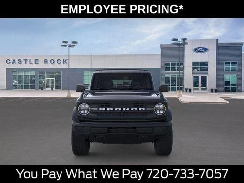 Shadow Black 2026 Ford Bronco Big Bend