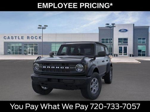 Shadow Black 2026 Ford Bronco Big Bend