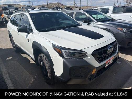 Crystal White Pearl 2024 Subaru Outback Wilderness