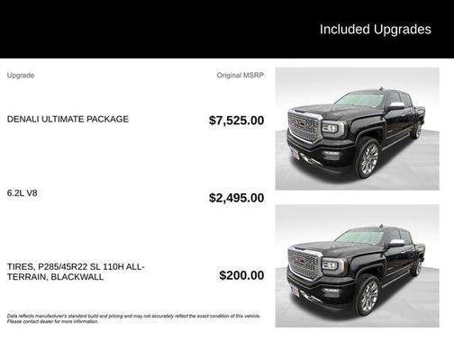 Onyx Black 2018 GMC Sierra 1500 Denali