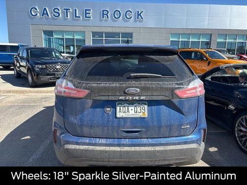 Blue 2021 Ford Edge SE