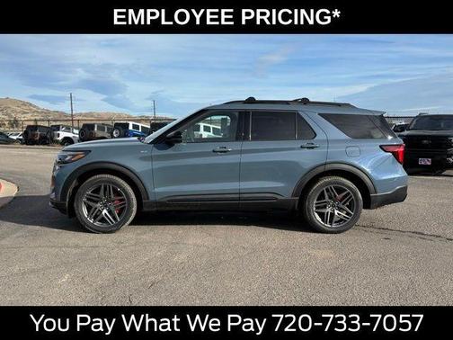 Vapor Blue Metallic 2026 Ford Explorer ST-Line