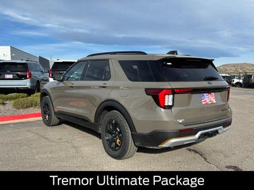 Gray 2026 Ford Explorer Tremor
