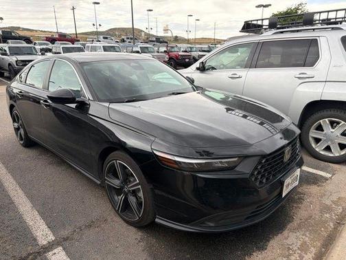 Crystal Black Pearl 2023 Honda Accord Hybrid Sport