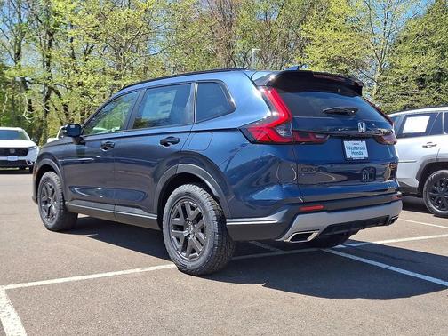 Canyon River Blue Metallic 2026 Honda CR-V Hybrid TrailSport AWD