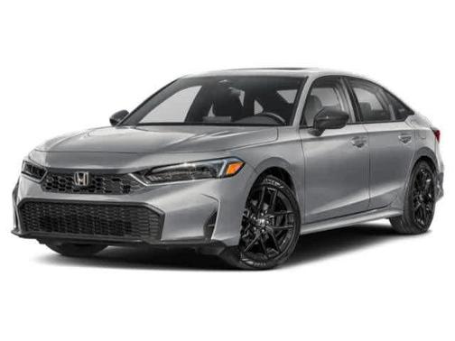 Solar Silver Metallic 2026 Honda Civic Hybrid Sport