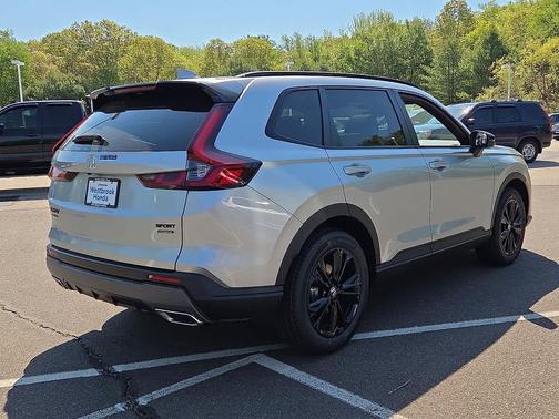 Solar Silver Metallic 2026 Honda CR-V Hybrid Sport Touring AWD