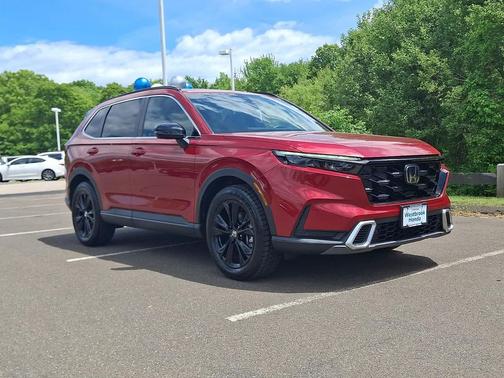 Radiant Red Metallic 2023 Honda CR-V Hybrid Sport Touring AWD
