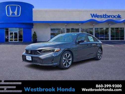 Meteorite Gray Metallic 2026 Honda Civic Hybrid Sport Touring