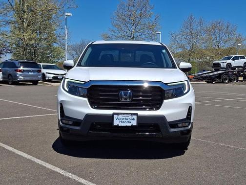Platinum White Pearl 2023 Honda Ridgeline RTL-E