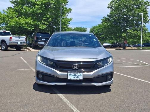 Lunar Silver Metallic 2021 Honda Civic Sport