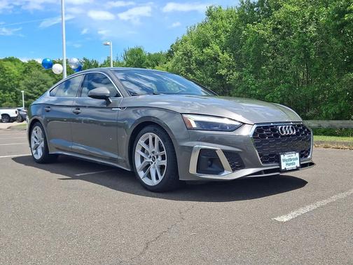 Chronos Gray Metallic 2023 Audi A5 Sportback 45 S Line Premium