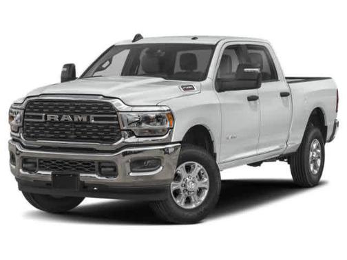 Bright White Clearcoat 2024 RAM 2500 Big Horn Crew Cab 4x4 6'4' Box