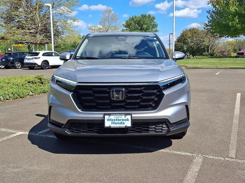 Lunar Silver Metallic 2024 Honda CR-V EX AWD