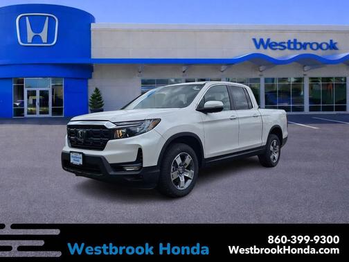 Platinum White Pearl 2026 Honda Ridgeline RTL