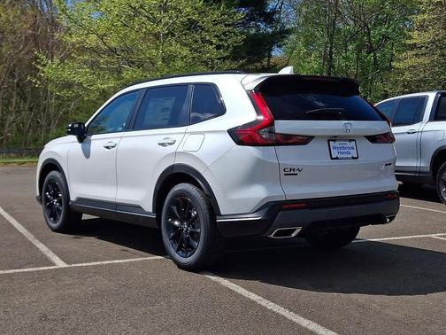 Platinum White Pearl 2026 Honda CR-V Hybrid Sport-L AWD