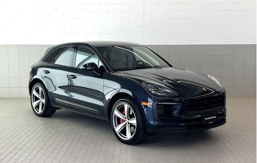 Blue 2023 Porsche Macan S