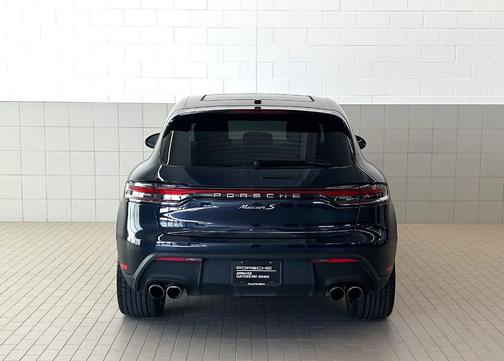Blue 2023 Porsche Macan S