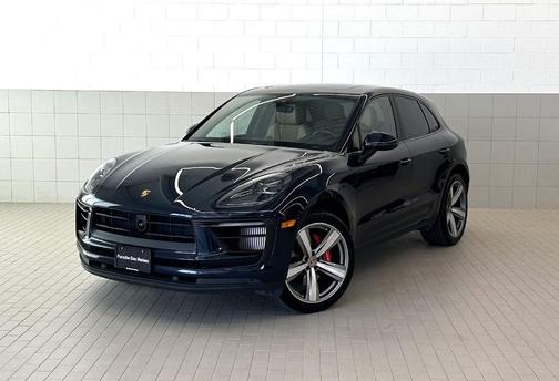Blue 2023 Porsche Macan S