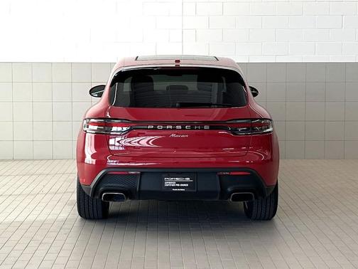 Red 2022 Porsche Macan Base