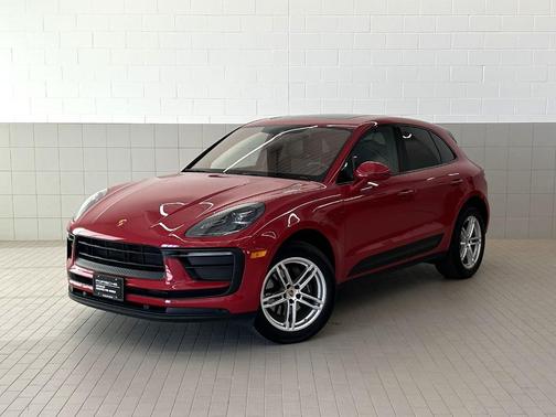 Red 2022 Porsche Macan Base