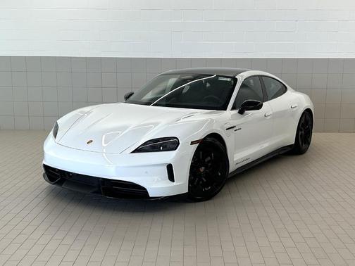 White 2026 Porsche Taycan 4