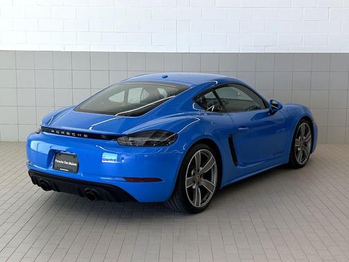 Blue 2025 Porsche 718 Cayman GTS 4.0