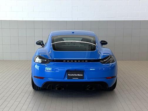 Blue 2025 Porsche 718 Cayman GTS 4.0