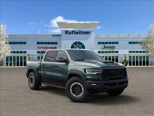 Serrano Green Metallic 2026 RAM 1500 RHO Crew Cab 4x4 5'7' Box