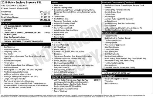 2019 Buick Enclave Essence