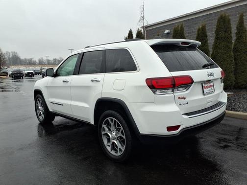 Bright White Clearcoat 2022 Jeep Grand Cherokee Limited