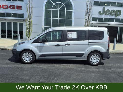 Silver Metallic 2016 Ford Transit Connect XL w/Rear Liftgate