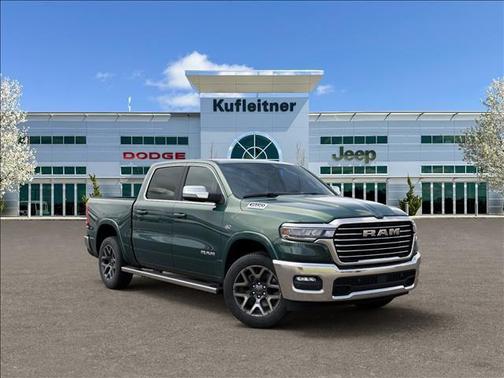 Serrano Green Metallic 2026 RAM 1500 Laramie